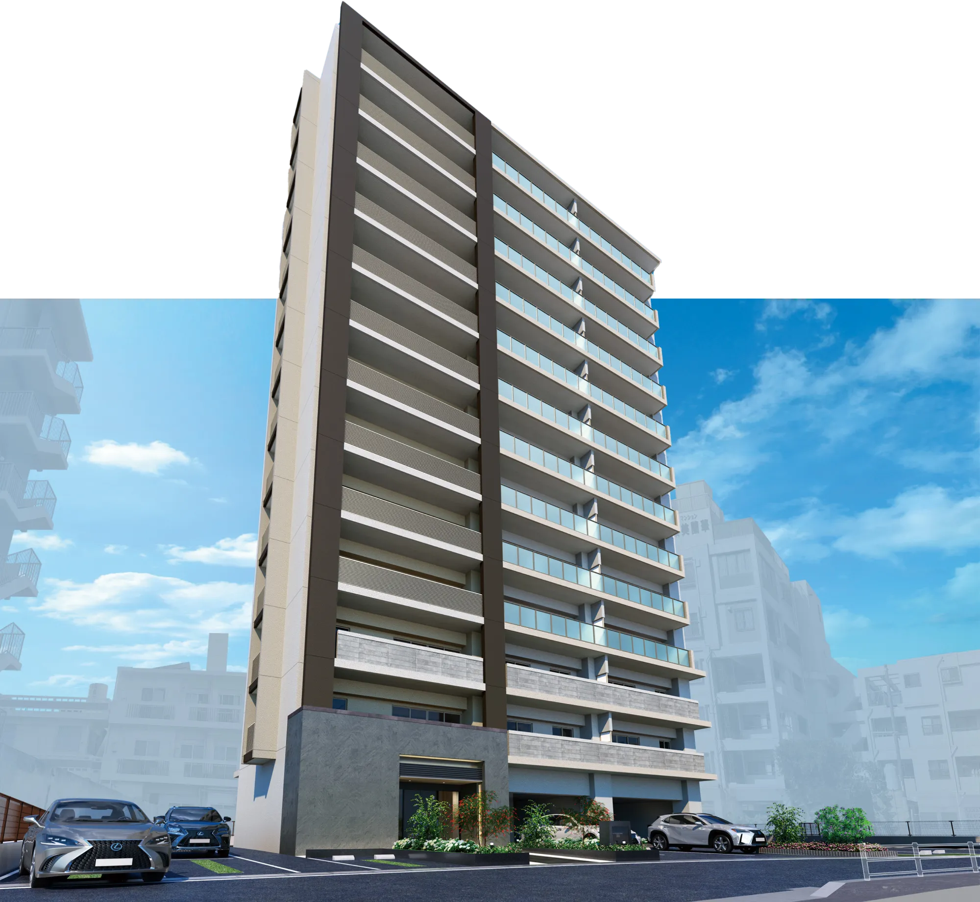 Prediction of Appearance Completion:Wise Stem Court Asato Station Aya Residence